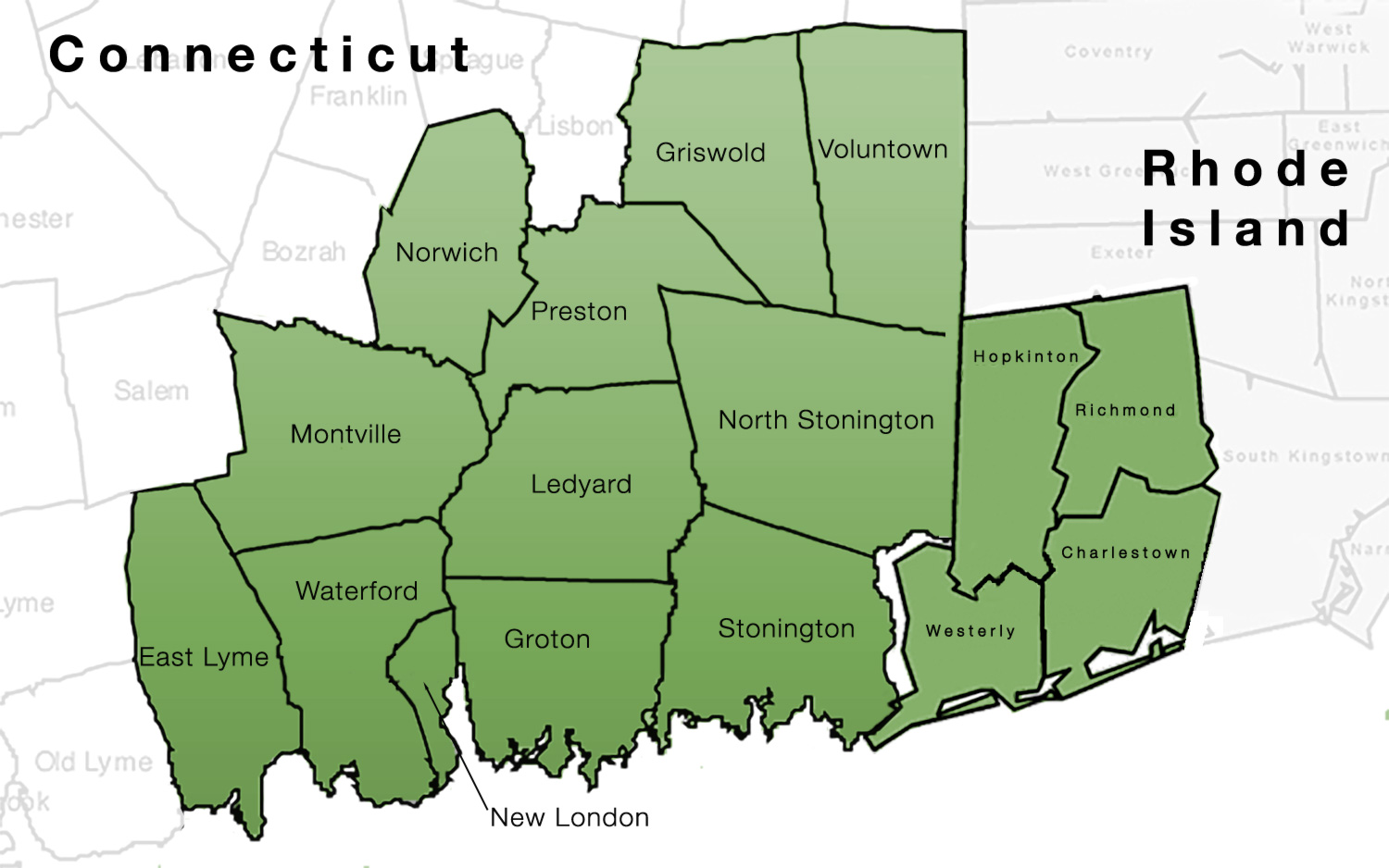 Best Energy CT/RI Service Areas: Westerly, RI, Stonington, CT, North Stonington, CT, Ledyard, CT, New London, CT , Waterford, CT, Groton, CT, Mystic, CT, Gale's Ferry, CT, Noank, CT, Pawcatuck, CT, Ashaway, RI, Bradford, RI